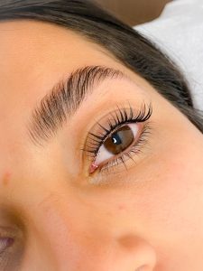 Eye Lash Lift Before & After