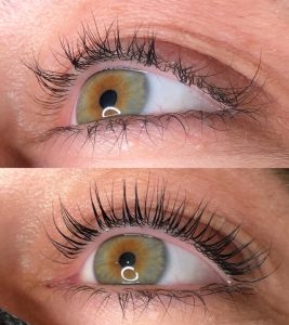 Lash Lift Before & After