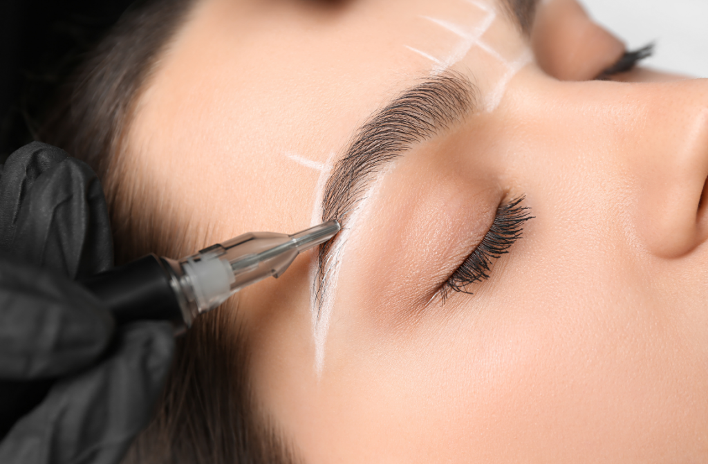What it brow tinting