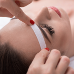 brow service for sensitive skin